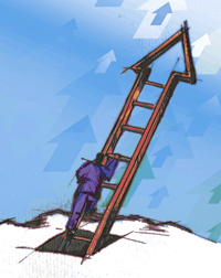 climbing the success ladder
